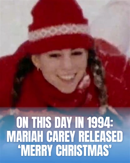 🎄✨ On this day, Mariah Carey unwrapped a holiday classic! She released her now-iconic Merry Christmas album! Featuring the timeless hit “All I Want for Christmas Is You,” the 1994 release didn’t just redefine holiday music...it redefined Mariah’s career. The album became one of the best-selling Christmas records of all time, moving over 15 million copies worldwide, while its lead single turned into a seasonal anthem that returns to No. 1 on the Billboard Hot 100 nearly every December. The song