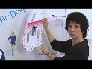 How to Draw the Shirt Pattern Back - Part 1 Sure-Fit Designs™