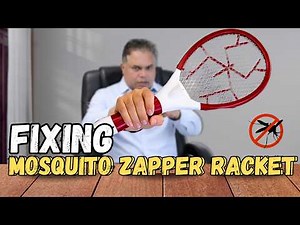 Fixing Mosquito ZAPPER Racket: Sparks Goes Low In Short Time
