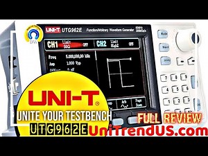 UNI-T UTG962E Function/Arbitrary Waveform Generator Review & Teardown!