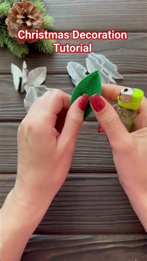 Christmas Decoration Tutorial Step by step. #christmasdecorations