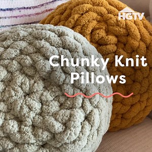 Who else didn't think knitting could be this easy? 😱 | HGTV Home