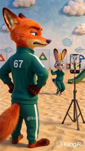 Nick the Cameraman Just Had ONE Job... 🤦‍♂️ | Squid Game x Zootopia 2 #zootopia #zootopia2