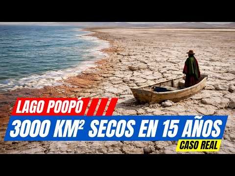 Lago Poopó: La decisión que convirtió 3,000 kilómetros de agua en un desierto de sal.