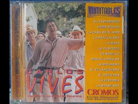 1. Carlos Vives – Lo Mejor De Escalona (Inimitables) CROMOS 1998