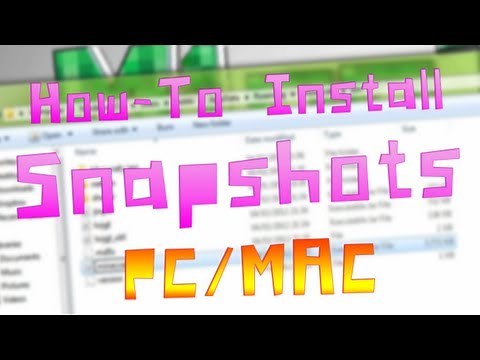Minecraft Snapshots - 1.5.1 13w11a Download & Install How-To Mac OSX & PC HD