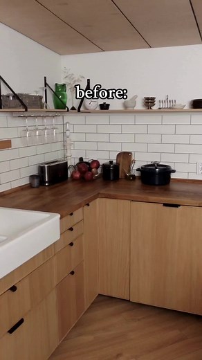 Spicing up the kitchen with my quilted projects😍 All made from Mrs. Quilty Monthly Kit!! #quilt #beforeandafter #decor #diy #diyproject #kitchen #craft #art #mrsquilty #mrsquiltybox #fyp #surething #trending