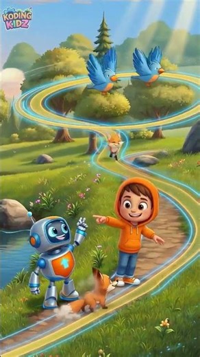 Movement Blocks Make Your Sprite ZOOM! 🦊✨ | Scratch 3D Animation for Kids