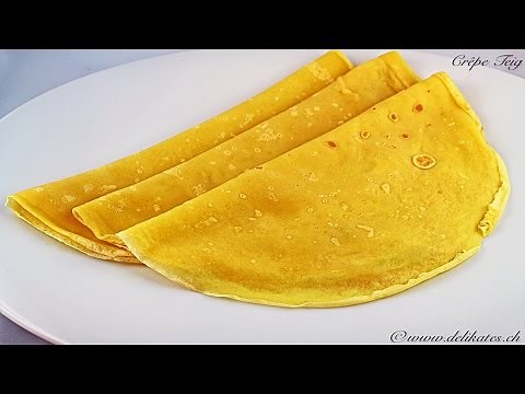 Crepe Teig Rezept