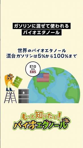 【混合ガソリン？】バイオエタノールが変える燃料事情 #バイオエタノール #環境保護 #自働車 #ガソリン #サステナブル