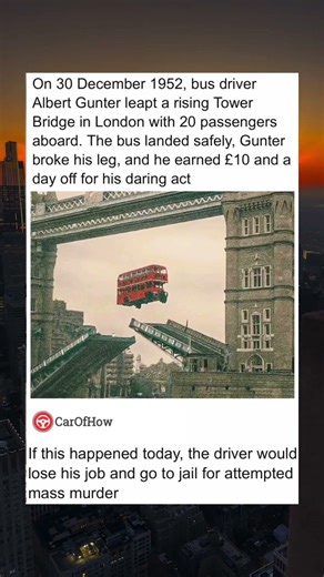 😂 This Bus Driver Jumped Tower Bridge With 20 People & Got £10 As A Reward