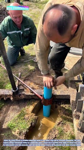 Deep Well Installation: Setting Up Submersible Pumps