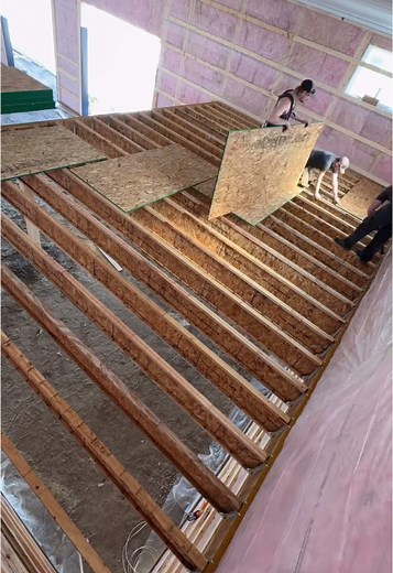 Installing Joists and Subfloor on a Mezzanine