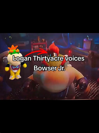 If Logan Thirtyacre voices Bowser Jr. in The Super Mario Galaxy Movie #bowserjr #bowserjrsml #thesupermariogalaxymovie #sml #supermario