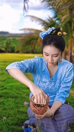 How is Sprouted coconut eaten?