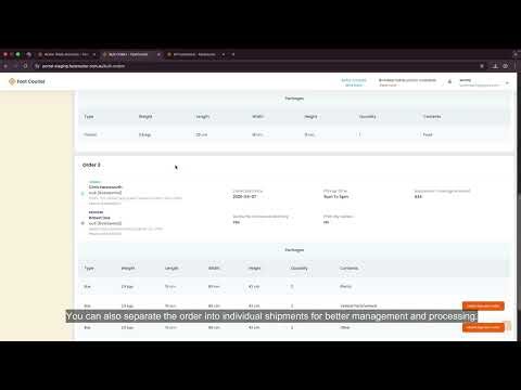 Bulk Shipping & CSV Upload Module