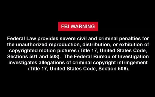 FBI WARNING原版视频