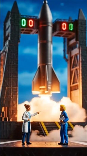 Tiny Scientists Build a Rocket 🚀 Mini Lab Experiment (AI Video)