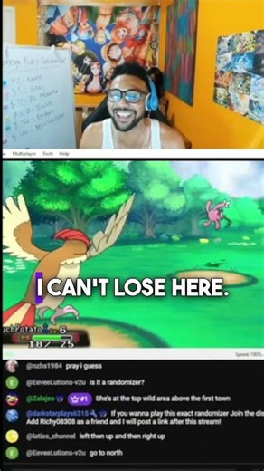 My FIRST Encounter in Omega Ruby Randomizer Nearly ENDED the Run… #shorts