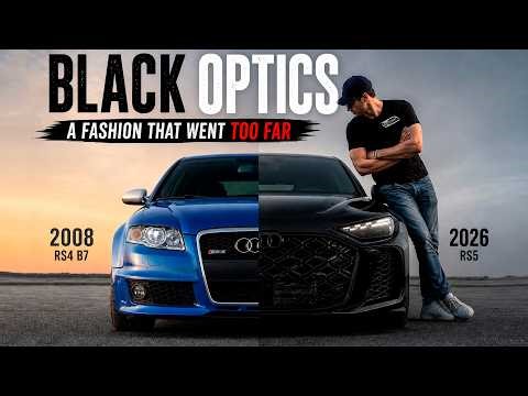 Black Optics - A Trend That Ruined Audis Identity