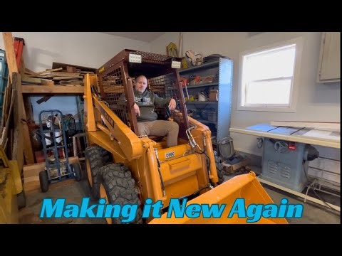 Making a 35 Year Old Skid Steer New Again: Case 1840 - Start to Finish