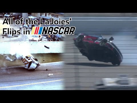 All of the LaJoie Family's Flips in NASCAR