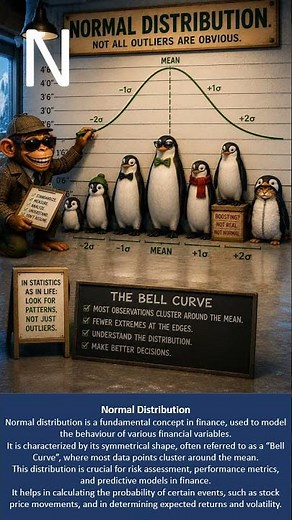 Jeff M Monkey's A to Z of Financial Terms - N - Normal Distribution
