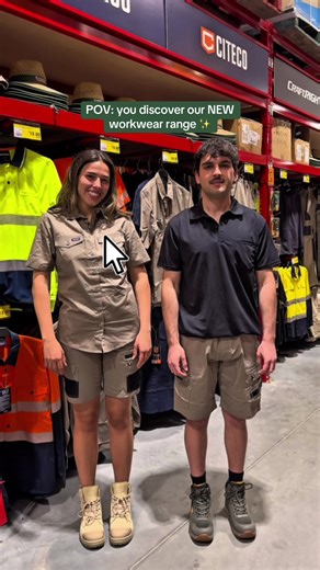 Our NEW bigger and better workwear range has just landed ‼️ #Workwear #BackToWork #WomensWorkwear #BunningsFinds #Bunnings