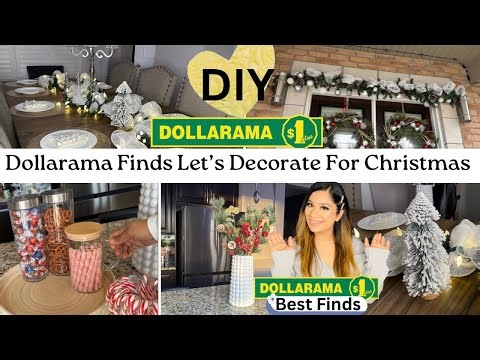 Using Dollarama Finds To Decorate My House For Christmas, Decorate With Me DIY Tips & Tricks