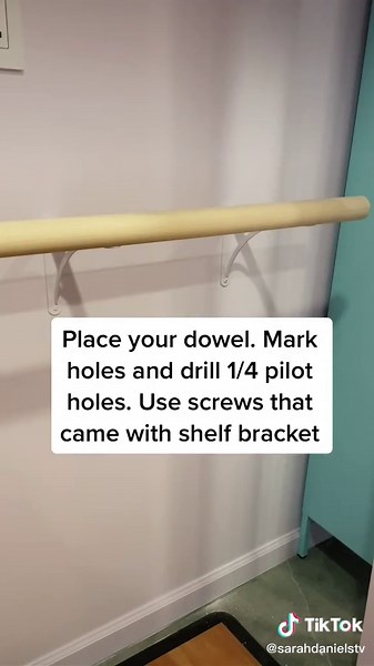 DIY Ballet Barre: Affordable Home Gym Project