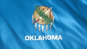 Oklahoma State Flag Loop Animation Extend the duration as per the need Full HD, 1920x1080 Pixels