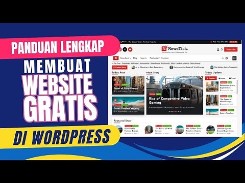 How to create a free website using WordPress 2025