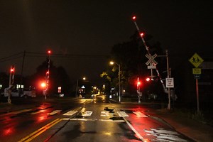 Vehicle Drives Onto Commuter Rail Tracks, Hit by MBTA Train