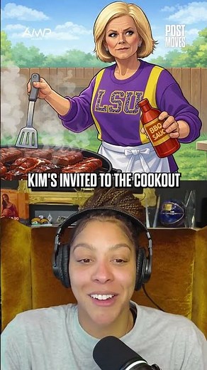 Kim Mulkey's handshake game got Candace and Aliyah DYING of laughter 😂😂 #kimmulkey #lsutigers