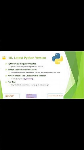Latest Python Version Explained , Why You Should Always Update?