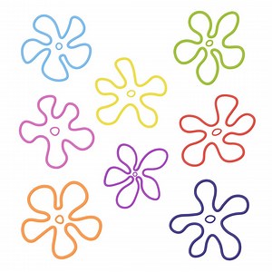 Bikini Bottom Flowers Clipart - Instant Digital Download | SVG, PNG & JPG Files Included - Etsy