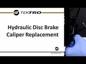 Hydraulic Disc Brake Caliper Replacement