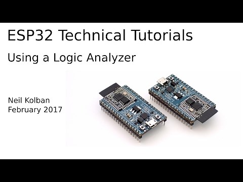 ESP32 Technical Tutorials: Using a logic analyzer