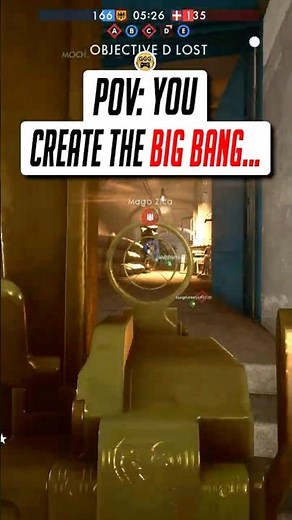 Small grenade starts BIG BANG in Battlefield 1...