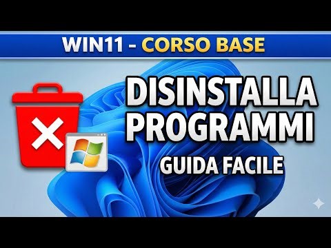 Windows 11 : come disinstallare un programma