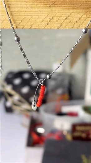 Safety pin Necklace