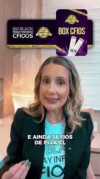 Aplicação de fios volumizadores