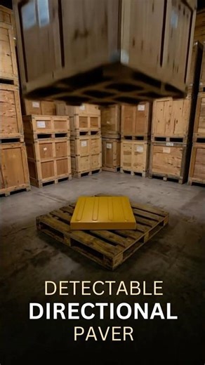 Detectable Directional Pavers by Stepstone LLC
