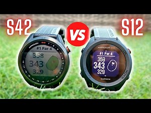 DON'T BUY THE WRONG ONE! Garmin approach S12 vs S42 gps golf watches
