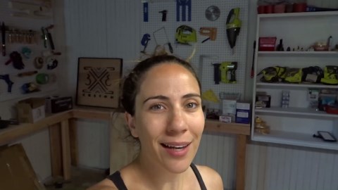 I built a rolling scrap wood storage cart! 🛠️