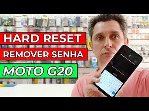 Moto G20 XT2128-1 Como Formatar, Desbloquear, Remover SENHA PADRÃO ou Restaurar Padrão de Fábrica