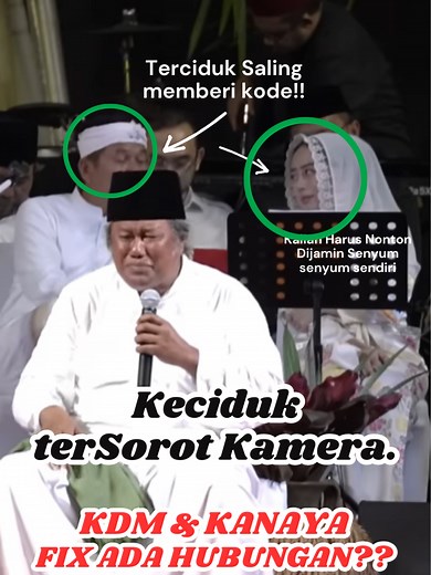 KDM dan Kanaya: Momen Tak Sengaja Tertangkap Kamera