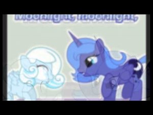 mlp comic's luna and snowdrop : Moonlight-moonlight