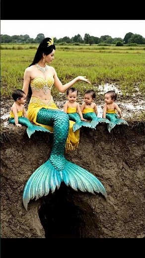 REAL Mermaids vs Mythical Ones 3 Key Differences Revealed #real #mermaid #shorts