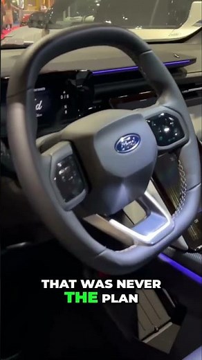 Ford Explorer EV: Ditching VW for a Luxe, Custom Interior! #Shorts